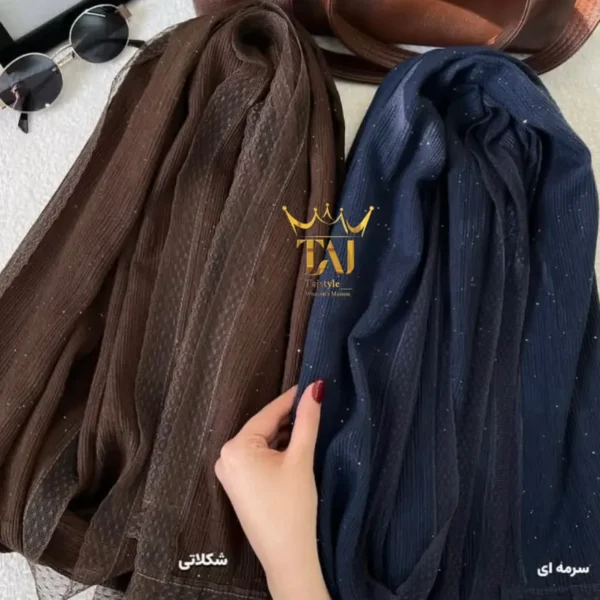 شال دوردانتل وارداتی شاین کد 2382