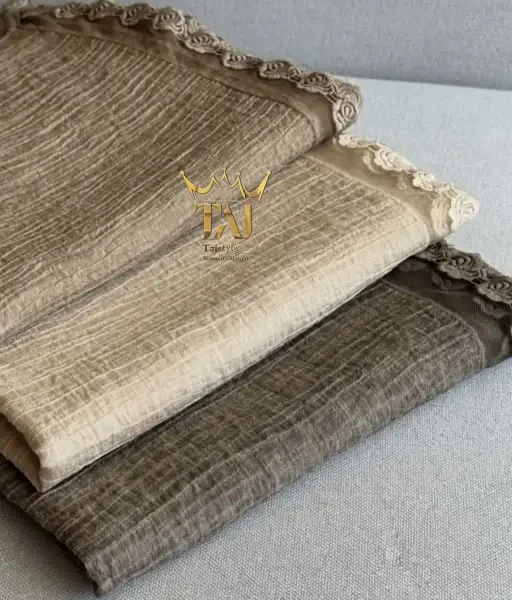 شال دانتل گل رز کد 2383